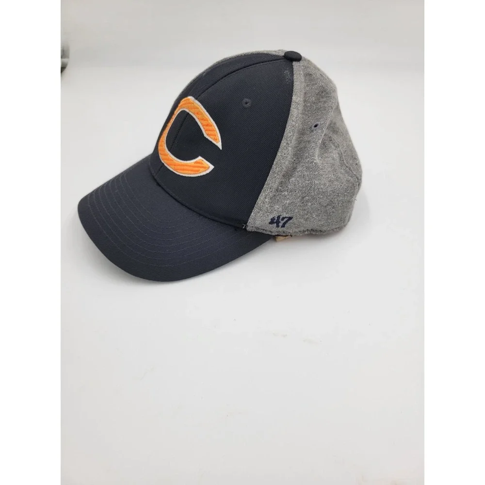 NFL CHICAGO BEARS '47 CONTENDER SHERWICK STRETCH FIT HAT MENS BLACK SMALL MEDIUM